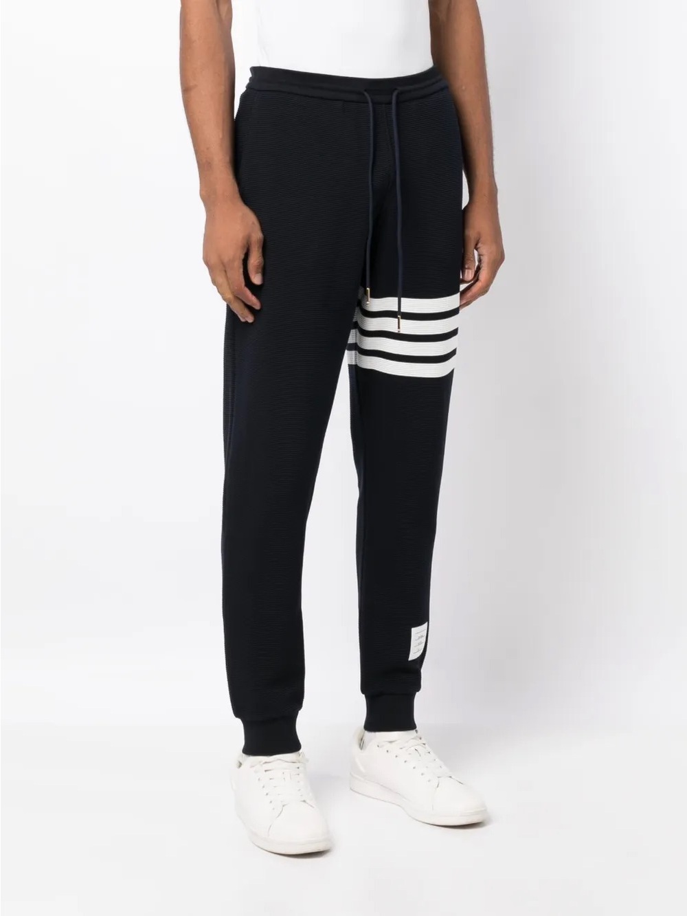 Thom Browne 4-Bar cotton track pants